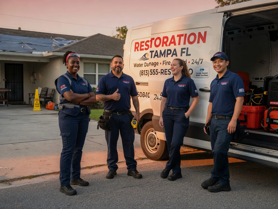 Water Damage Restoration company in Cashion, OK